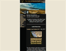 Tablet Screenshot of harrisgolf.com